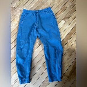 Nike blue athletic comfort drawstring sweatpants joggers